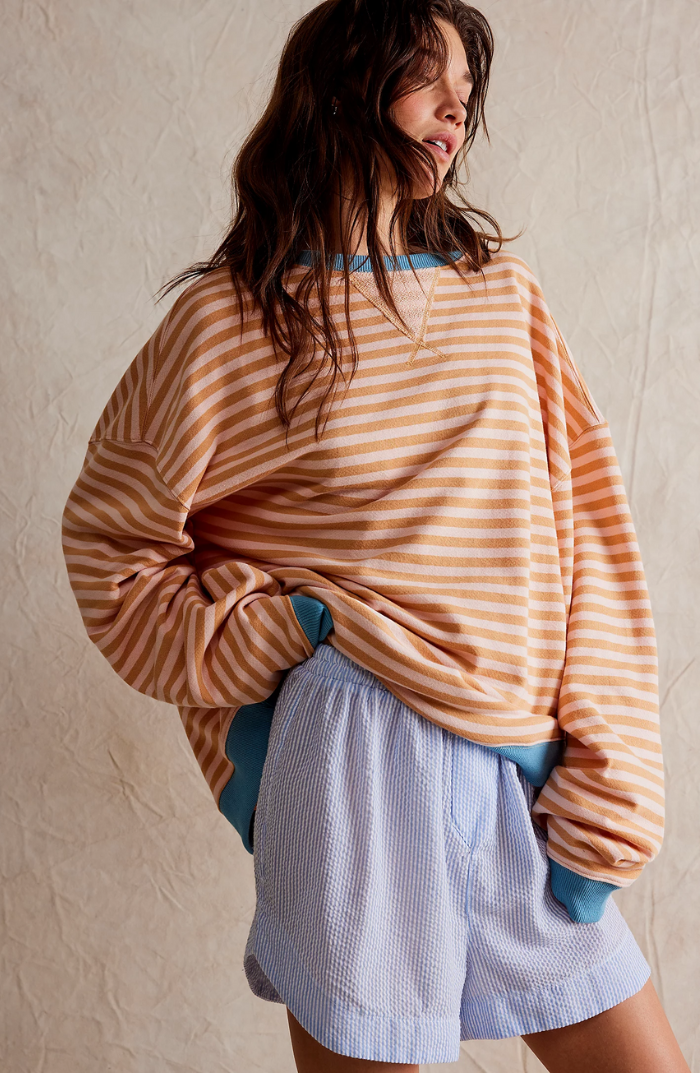 Cozy | Striped Oversized Sweater