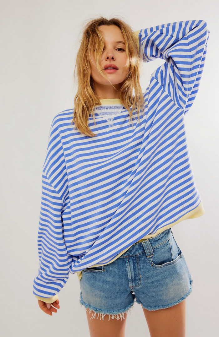 Cozy | Striped Oversized Sweater