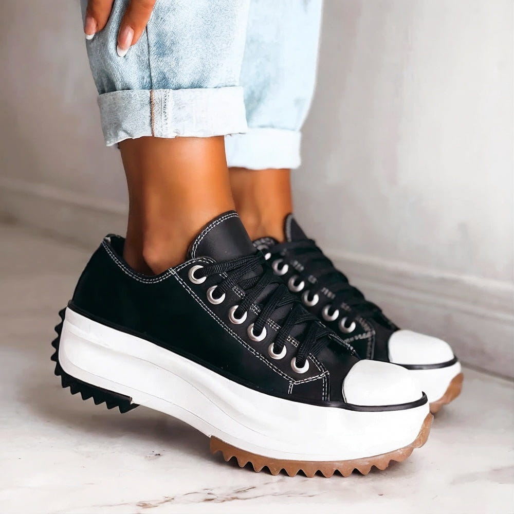 Emily's | Leather Stylish  Sneakers