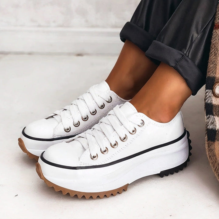 Emily's | Leather Stylish  Sneakers