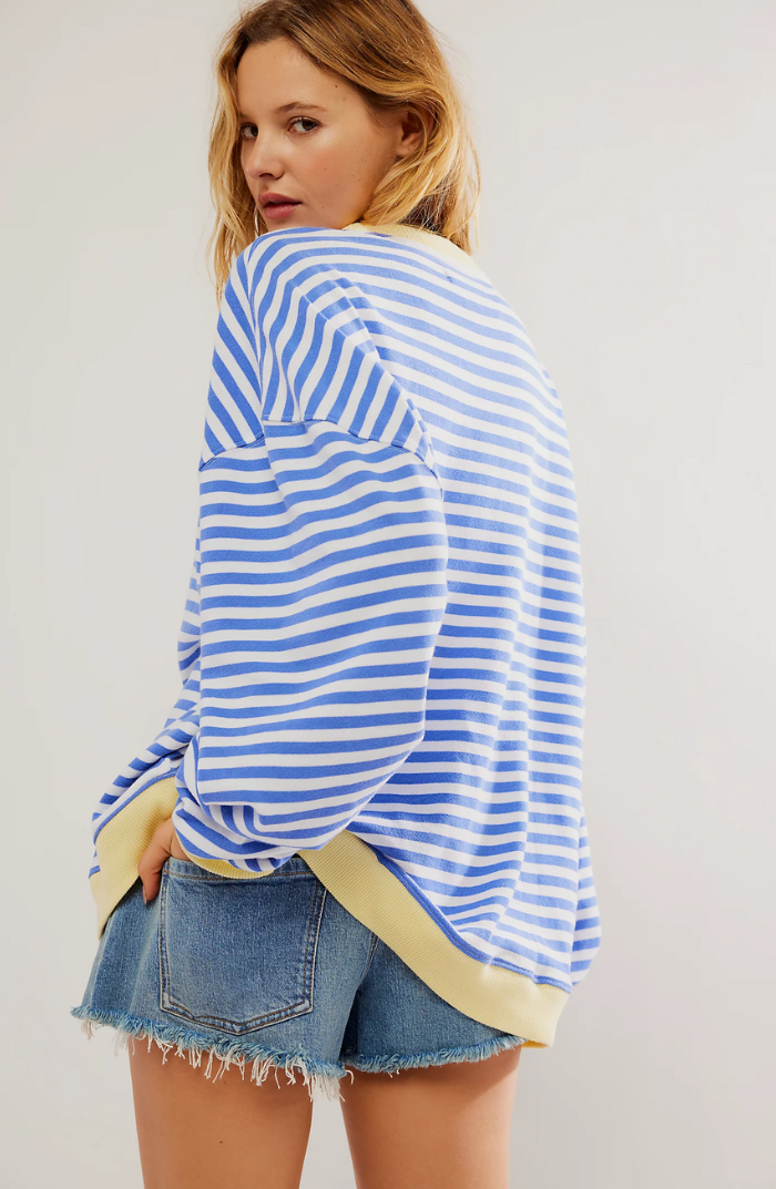 Cozy | Striped Oversized Sweater