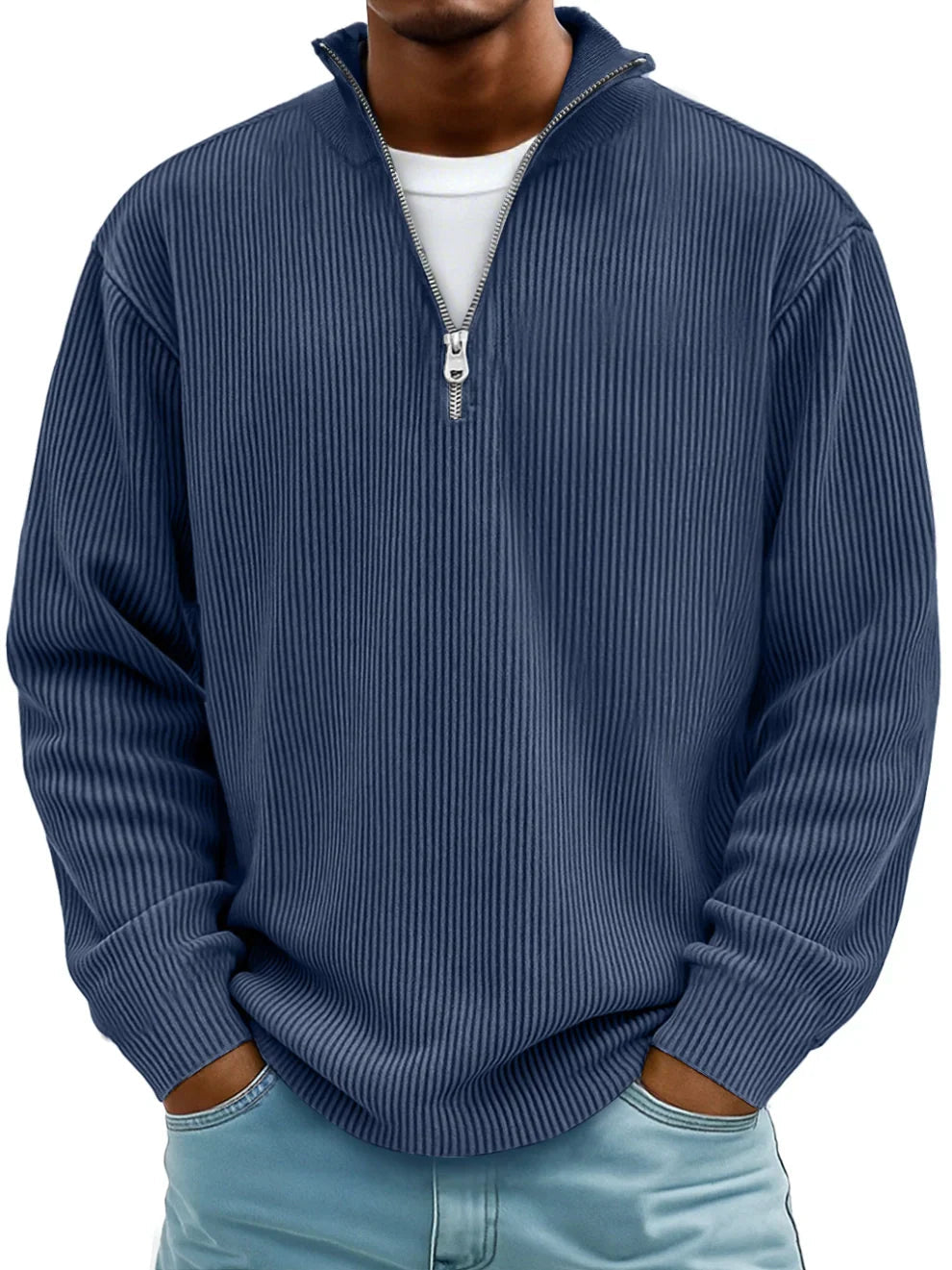 LAURENT MONACO | PULL AVEC ZIP TENDANCE