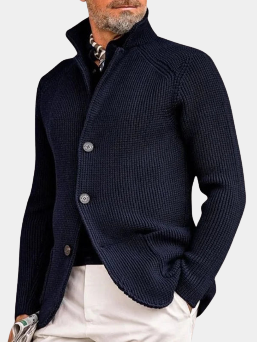 LAURENT MONACO | CARDIGAN EN MAILLE INTEMPORELLE
