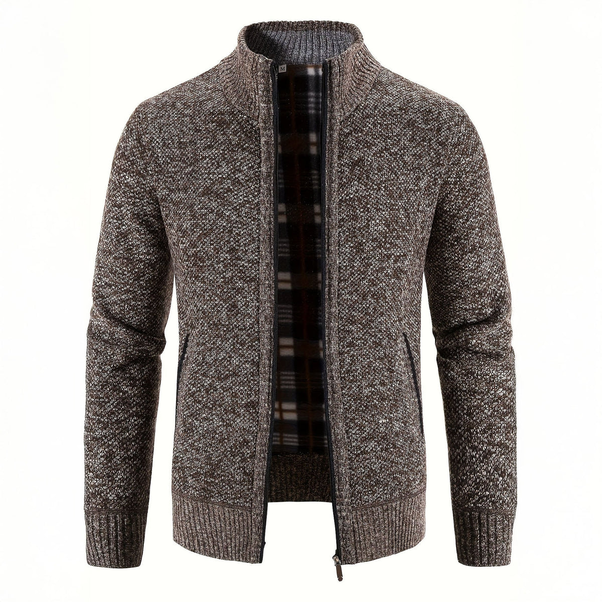 LAURENT MONACO | GILET HOMME LUXE AVEC FERMETURE ÉCLAIR
