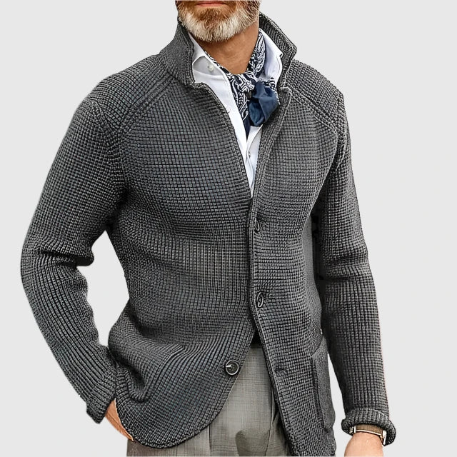 LAURENT MONACO | CARDIGAN EN MAILLE INTEMPORELLE