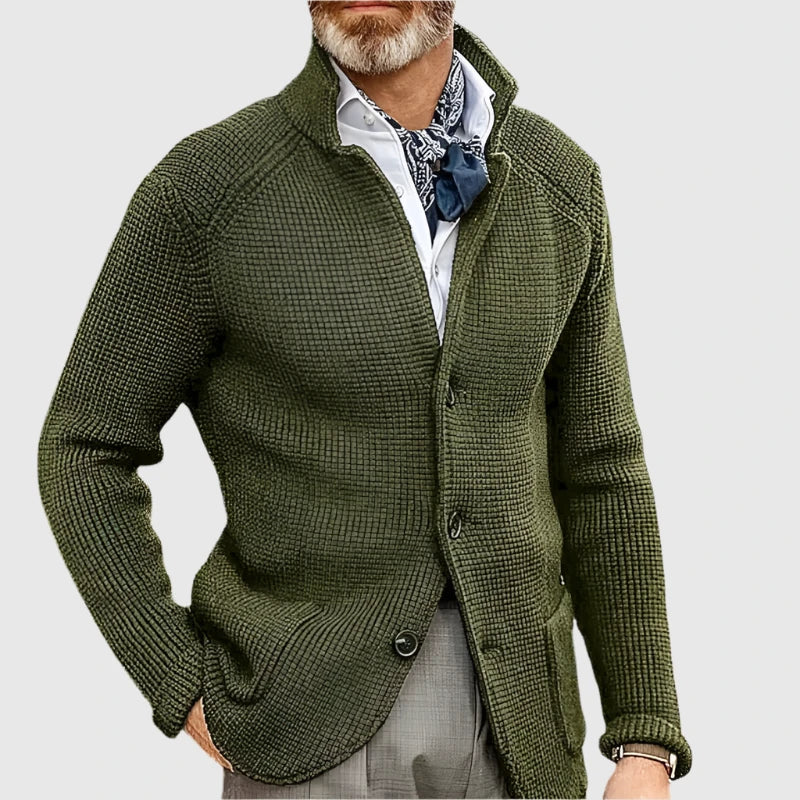 LAURENT MONACO | CARDIGAN EN MAILLE INTEMPORELLE
