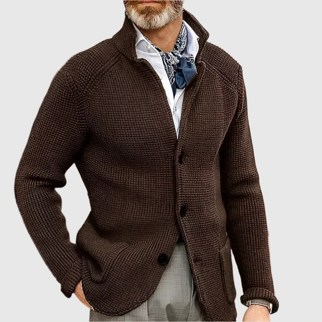 LAURENT MONACO | CARDIGAN EN MAILLE INTEMPORELLE