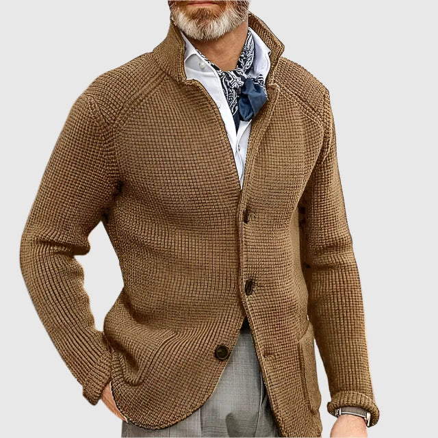 LAURENT MONACO | CARDIGAN EN MAILLE INTEMPORELLE