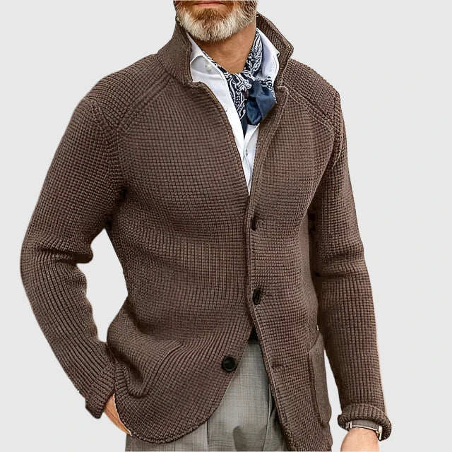 LAURENT MONACO | CARDIGAN EN MAILLE INTEMPORELLE