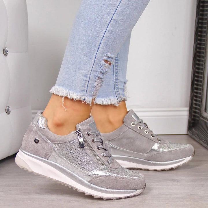 Esther - Orthopedic Zip Sneakers