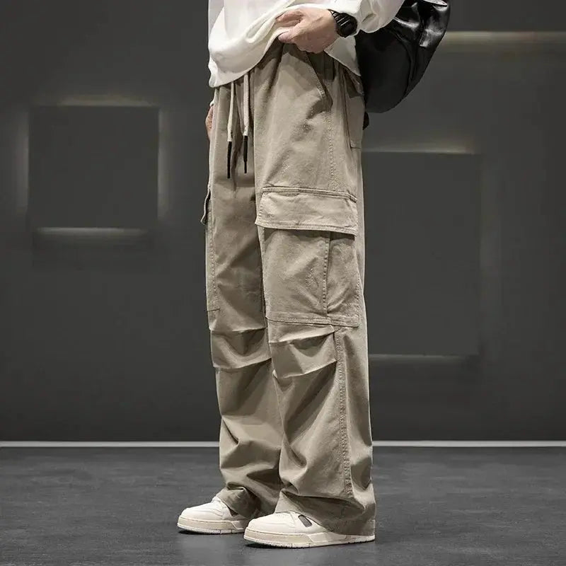 Jack | Men's Cargo Trousers Multiple Pockets Straight Leg