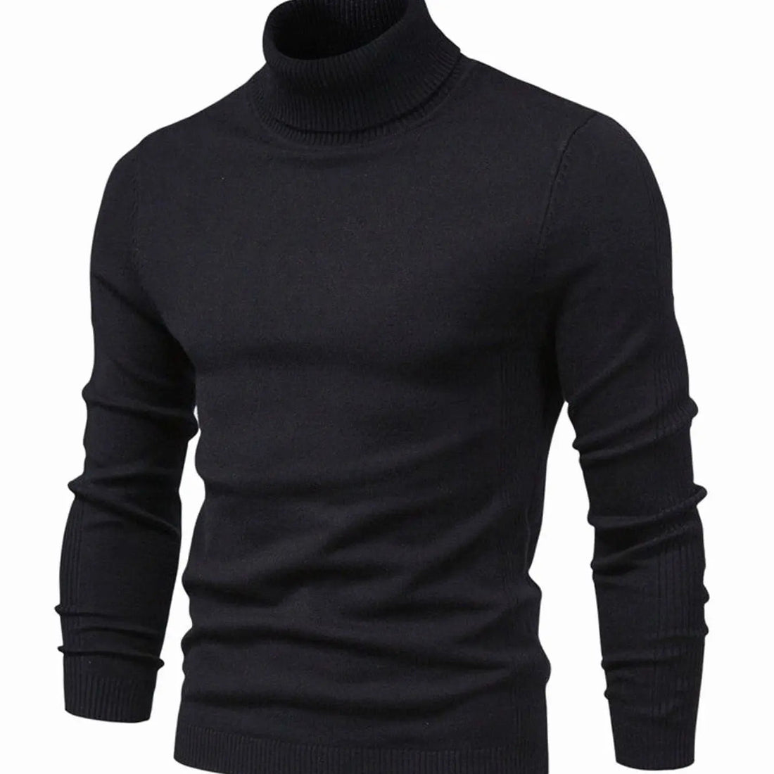 Harry | Men's Slim-Fit Turtleneck Knit Sweater Casual Pullover Jumper