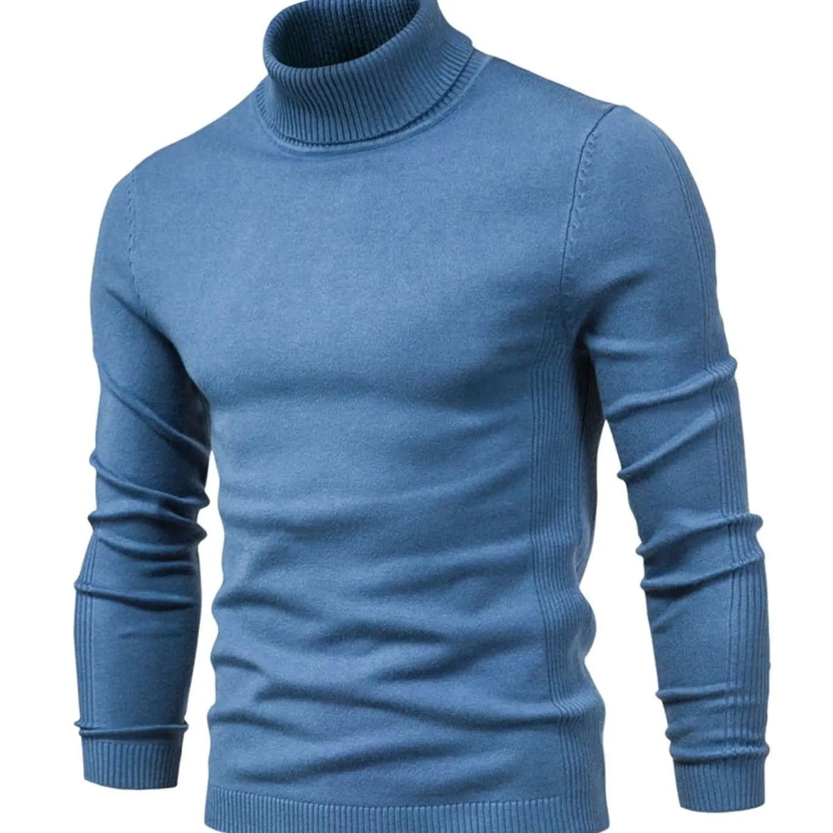 Harry | Men's Slim-Fit Turtleneck Knit Sweater Casual Pullover Jumper