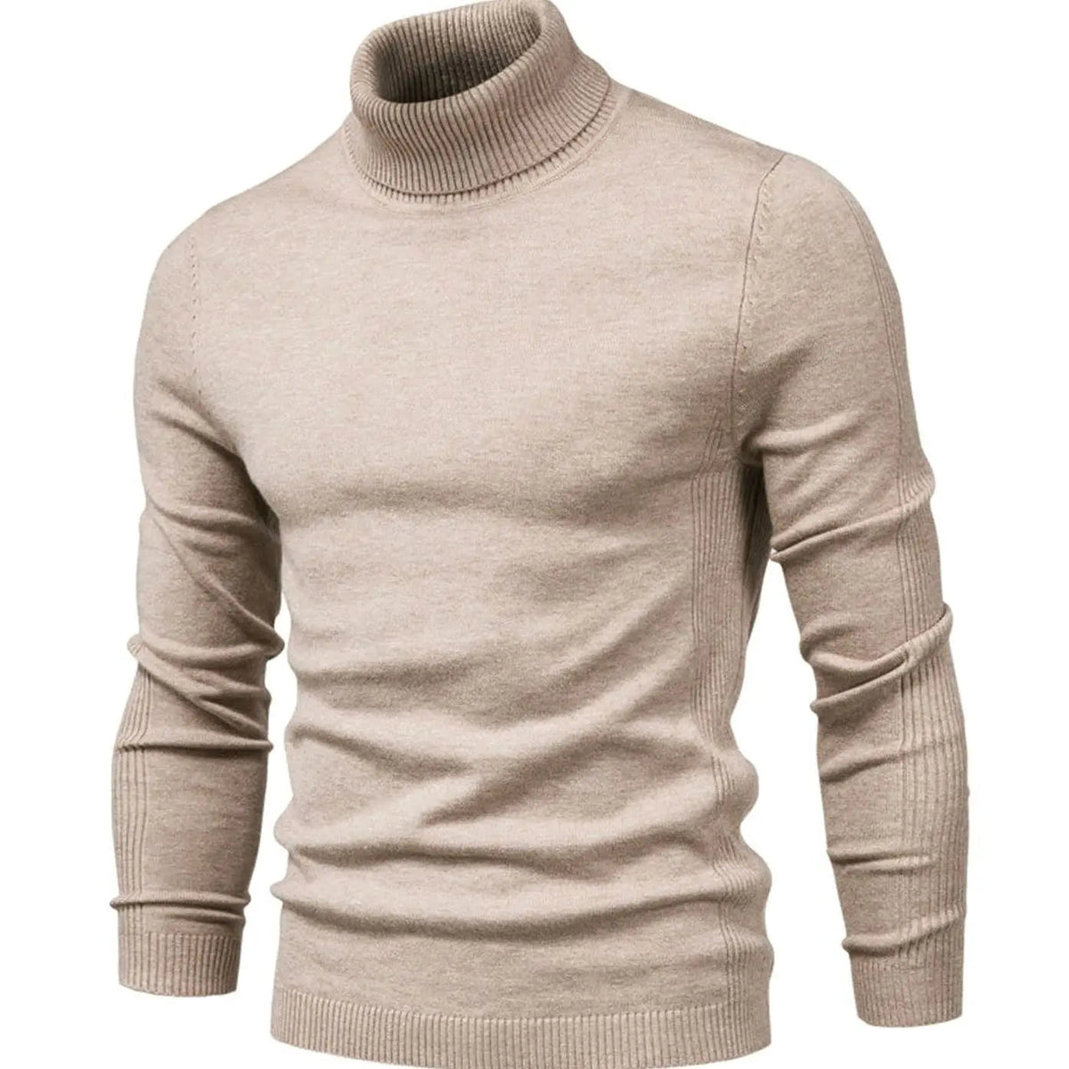 Harry | Men's Slim-Fit Turtleneck Knit Sweater Casual Pullover Jumper