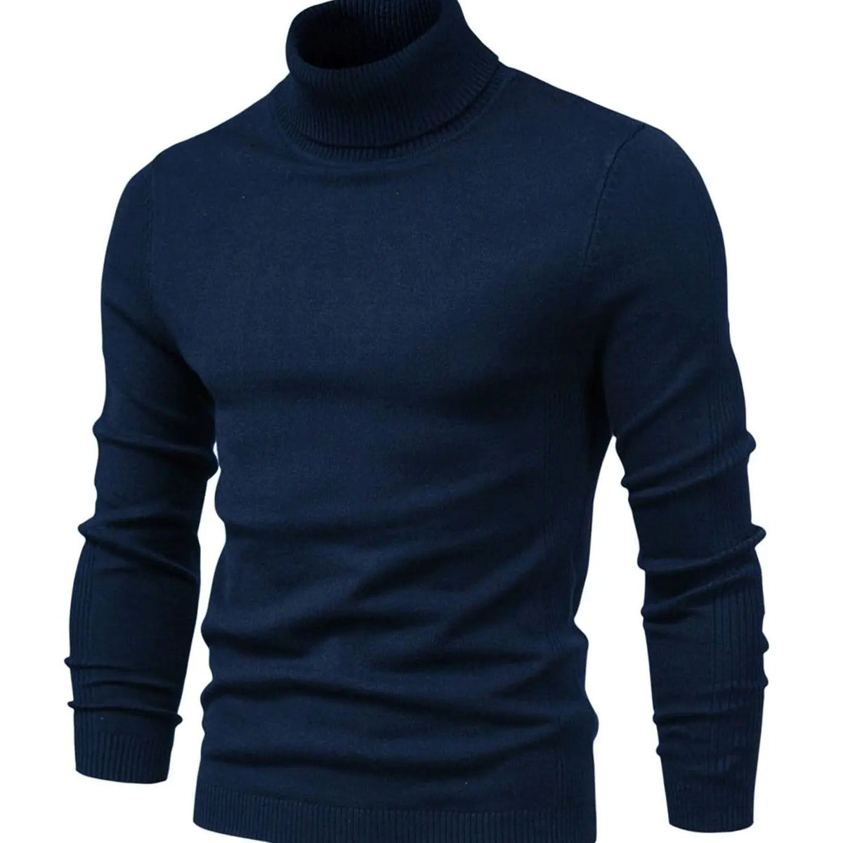 Harry | Men's Slim-Fit Turtleneck Knit Sweater Casual Pullover Jumper