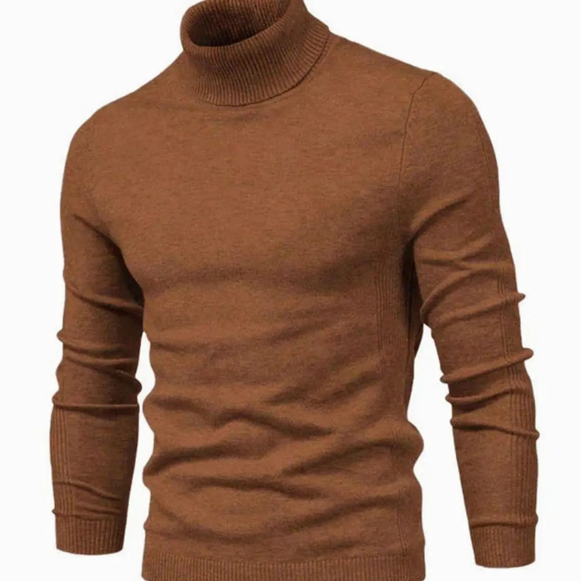 Harry | Men's Slim-Fit Turtleneck Knit Sweater Casual Pullover Jumper