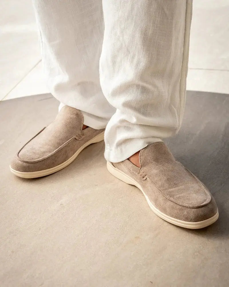 Oscar | Men's Slip-On Loafers Casual Comfort Flat Sole